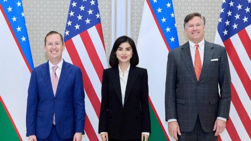 Saida Mirziyoyeva Discusses Trade and Security Cooperation with U.S. Delegation